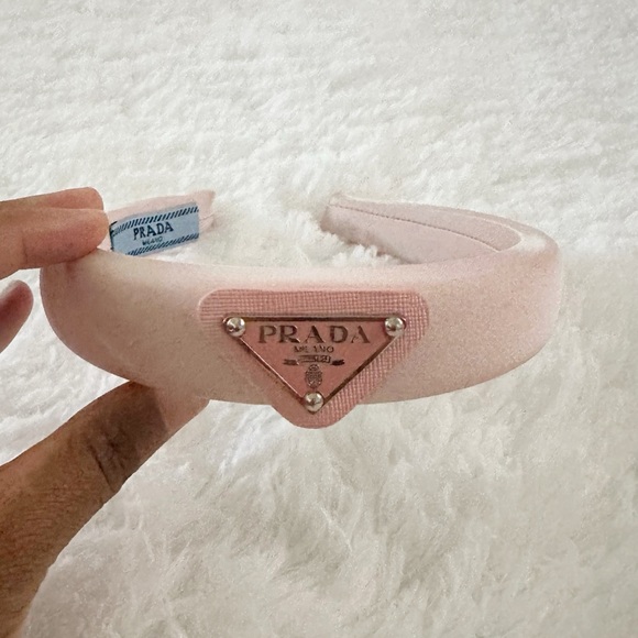 PRADA Blush Pink Headband - Picture 1 of 5